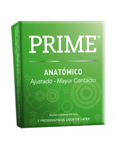 Prime preservativos anatómico pack x...