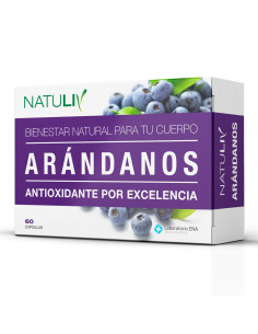 Natuliv Arándanos  60 capsulas