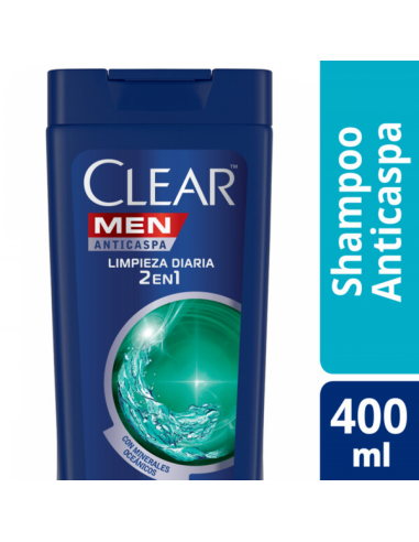 Clear Shampoo 2 en 1 Anticaspa...