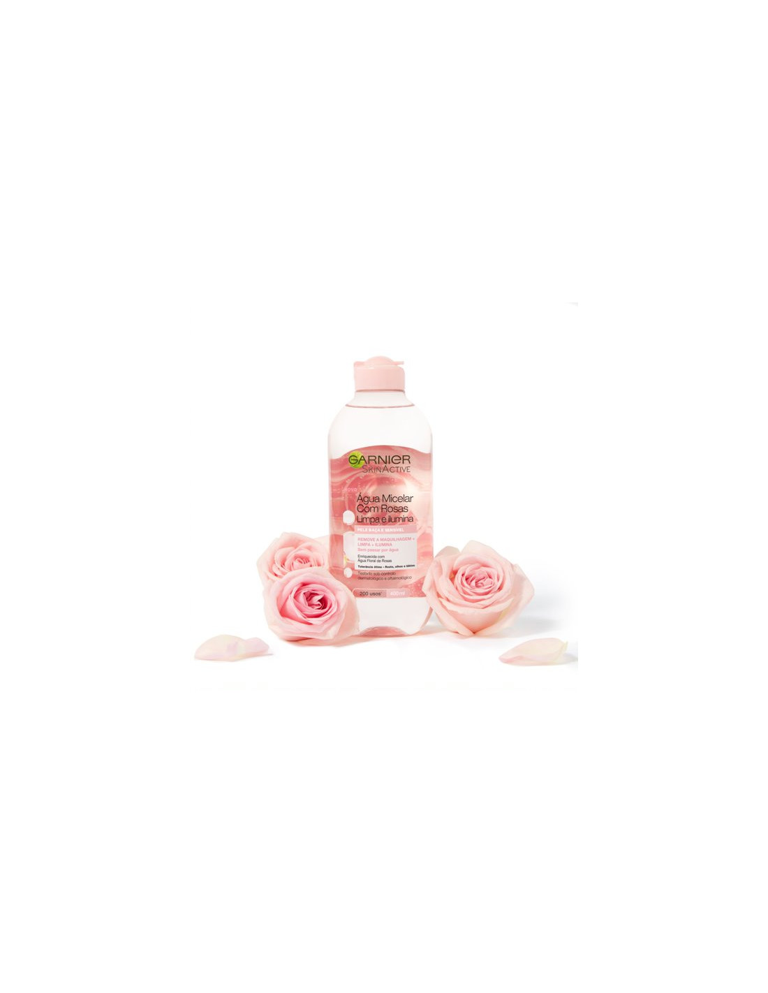 Garnier Skin Active Agua Micelar de Rosas X 400 Ml en Farmacias Lider