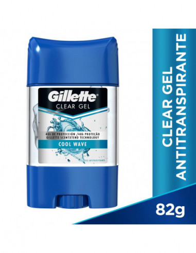 Gillette cool wave clear gel...