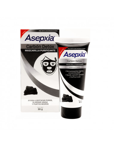 Asepxia carbon mascarilla peel off 30 g