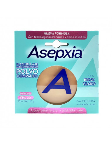 Asepxia BB Maquillaje Polvo Beige...