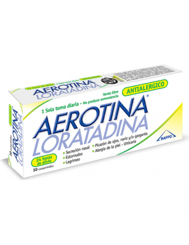 Aerotina Antialérgico en Comprimidos...