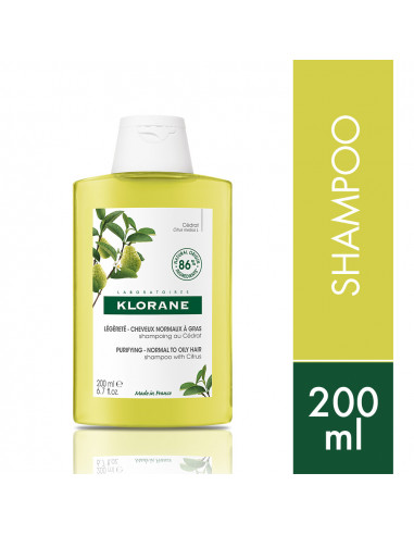 Klorane Shampoo Pulpa de Cedrat x 200ml