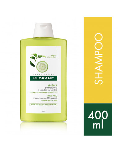 Klorane Shampoo Pulpa de Cedrat x400ml