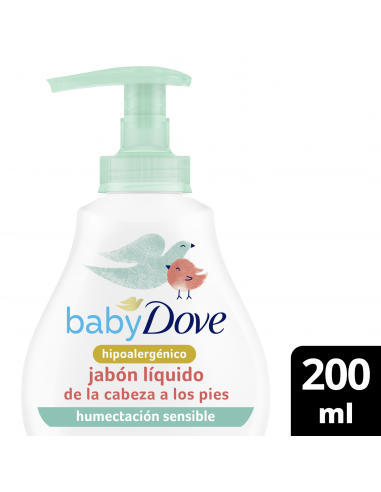 Dove Baby Humectación Sensible Jabón...