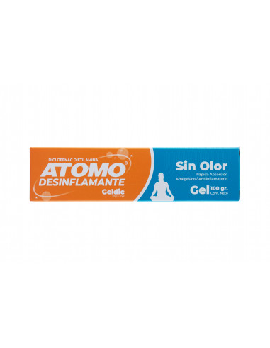 Atomo Desinflamante Geldic Sin Olor...