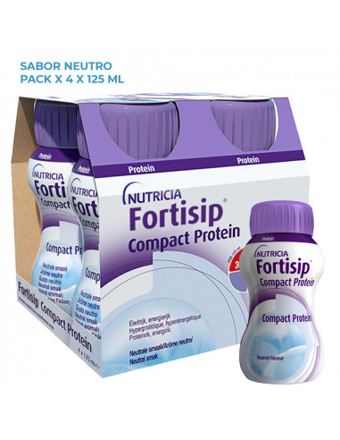 Fortisip compact protein Neutro x 4 x...