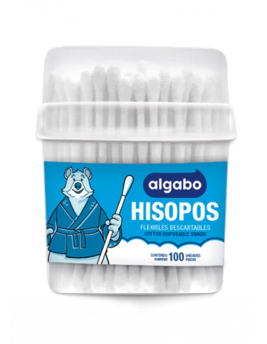 Algabo Hisopos Flexibles 100 Un