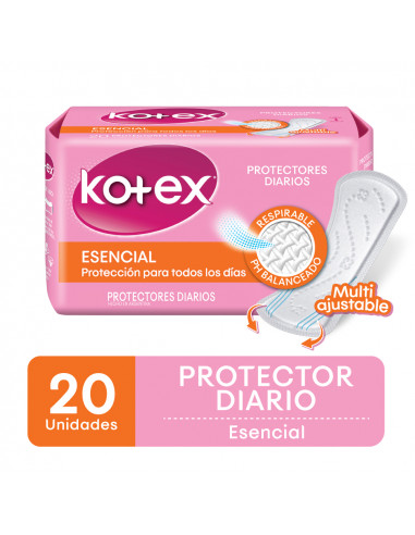 Kotex Classic Esencial 20 Protectores