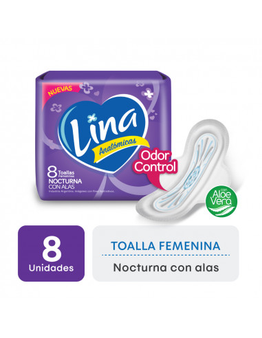 Lina Nocturna con Alas 8 Toallas