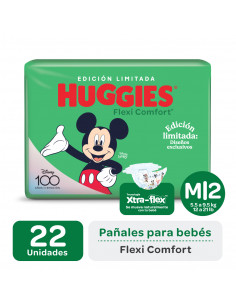 HUGGIES PAÑAL FLEXI COMFORT...