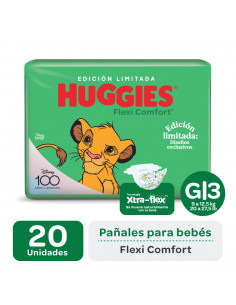 HUGGIES PAÑAL FLEXI COMFORT...