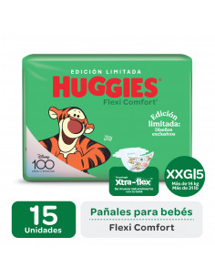 HUGGIES PAÑAL FLEXI COMFORT...