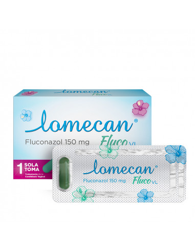 LOMECAN FLUCONAZOL 150 MG 1