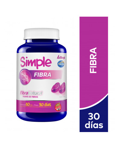 SIMPLE FIBRA FCO. X 60