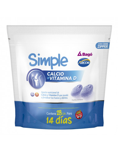 Simple Suplemento dietario calcio +...