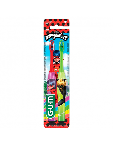GUM LADYBUG MIRACULOUS cepillos...