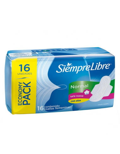Siempre Libre Toallas Higienicas...