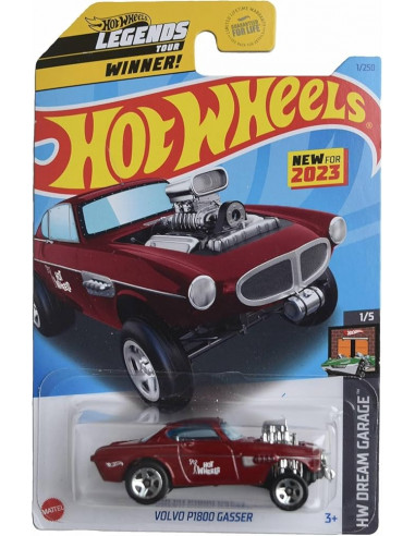 HOT WHEELS AUTITO VOLVO P1800 CASSER