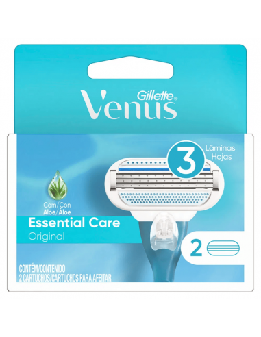 GILLETTE VENUS original CARTUCHO X 2
