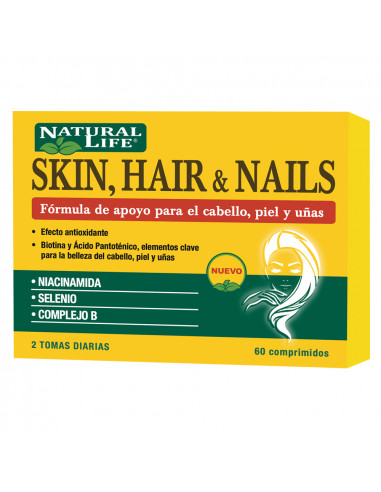 NATURAL LIFE BODY FORT SKIN HAIR AND...