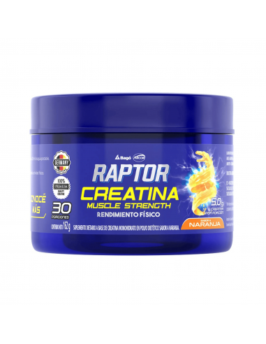 CREATINA RAPTOR SABOR NARANJA X 162 Gr
