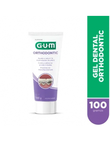 GUM Gel Dental Ortodoncia x 100 Grs