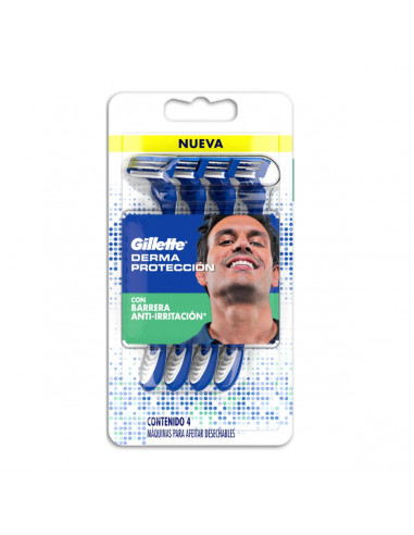 GILLETTE DERMA PROTECt 618 maquinas...