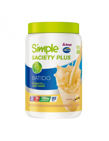SIMPLE SACIETY PLUS BATIDO VAINILLA...