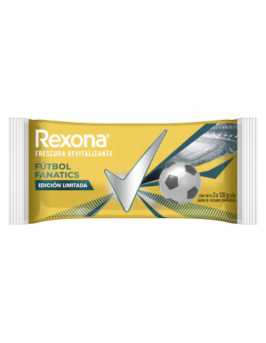 Rexona Futbol Fanatics 3 Jabones x...