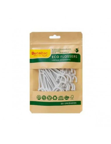 Bucal Tac Eco Floss Picks x 50 Un