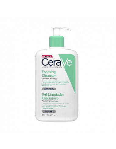 Cerave Limpiador Espumoso Gel X 473 Ml