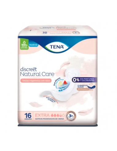 Tena Discreet Toallitas Higienicas...