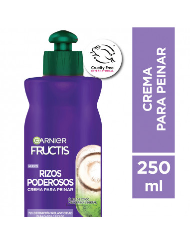 Crema Para Peinar Fructis Rizos...