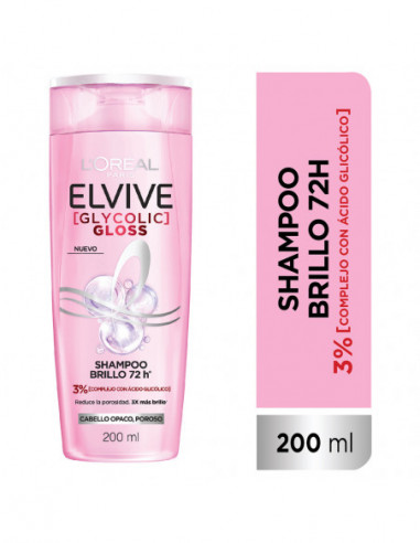 Shampoo Elvive Glycolic Gloss 200ml