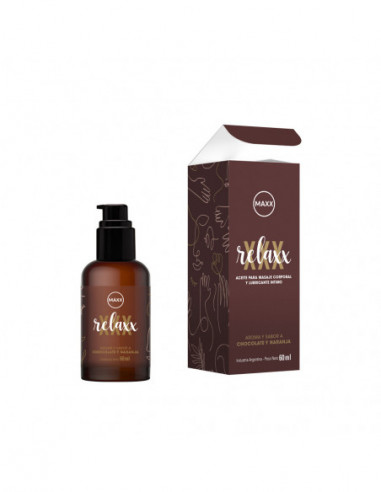 Maxx Gel Relaxx Chocolate Y Naranja X...