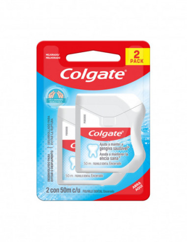 Colgate Floss 2 X 1 Hilo Dental X 50 Mts