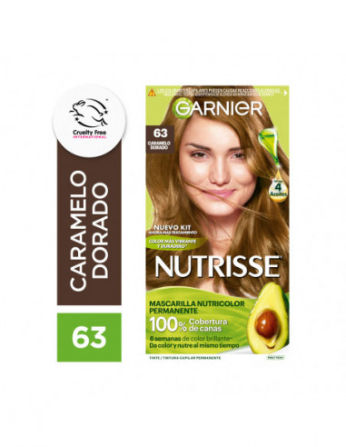 Kit Tintura Nutrisse Clasico Tono 63...