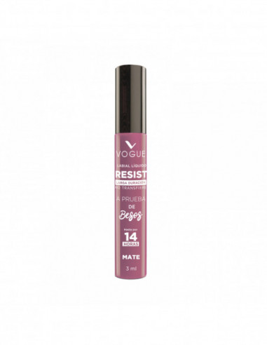Labial Liquido Mate Vogue Resist Tono...