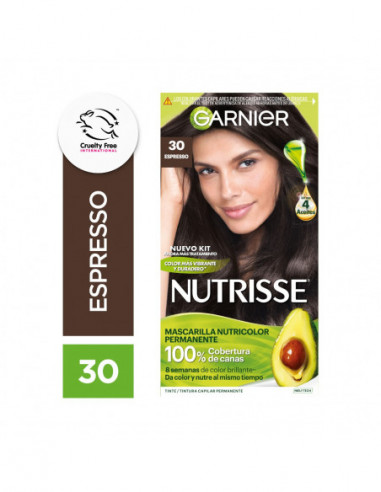 Kit Tintura Nutrisse Clasico Tono 30...