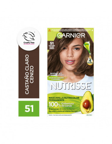 Kit Tintura Nutrisse Clasico Tono 51...