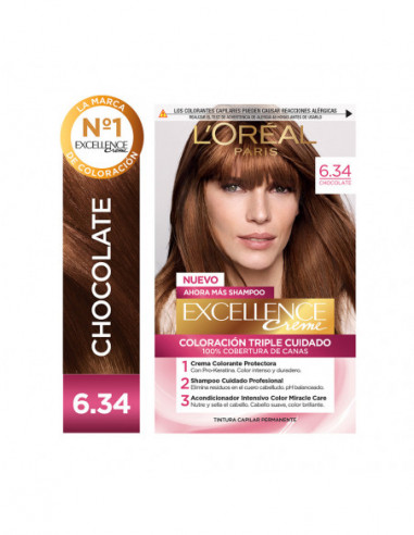 Kit Tintura Excellence Creme Tono...