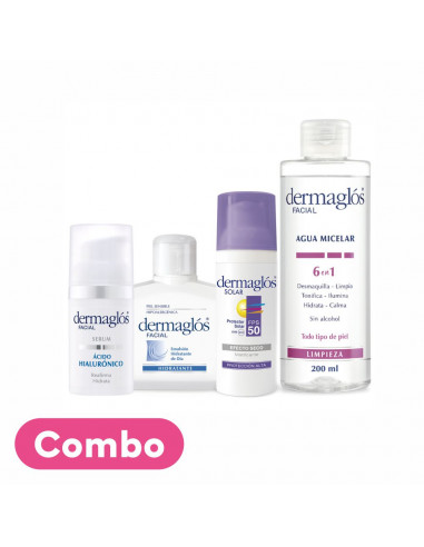 Dermaglos Combo Rutina Diaria Express... Dermaglos Combo Rutina Diaria Express...