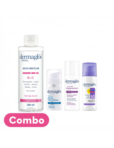 Dermaglos Combo Rutina Completa Con... Dermaglos Combo Rutina Completa Con...