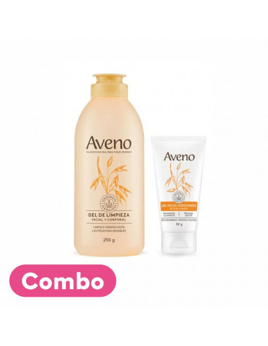 AVENO KIT FACIAL PARA PIEL SENSIBLE...