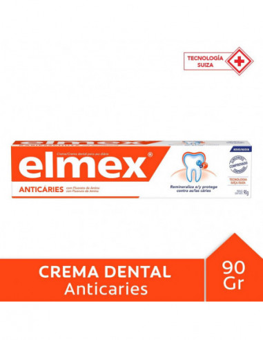 Elmex Crema Dental Anticaries 90g