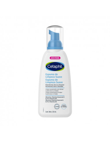 Cetaphil espuma de limpieza facial...