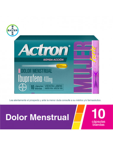 Actron Mujer Rápida Acción x 10...